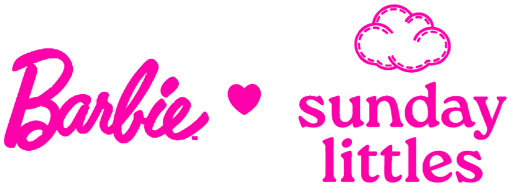 Barbie loves Sunday Littles collaboration lockup